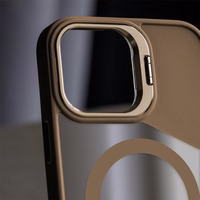 Fusion Mag dėklas for iPhone 15 6,1" rudas