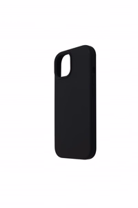 JM MAGSAFE REGULAR DEFENSE silikoninis dėklas iPhone 15 Plus juodas