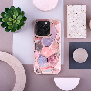 TWINKI dėklas telefonui IPHONE 15 PRO MAX rožinė