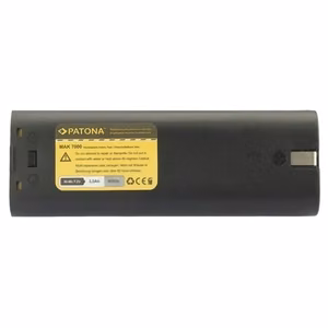 PATONA Replacement battery Makita 7,2 V 3000 mAh Ni-MH Black