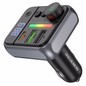 FM moduliatorius Borofone BC50 PD20W+QC3.0