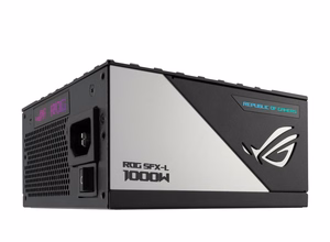 ASUS ROG Loki SFX-L 1000W Platinum maitinimo blokas 24-pin ATX juodas, sidabrinis