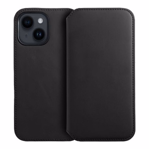 Dvigubos kišenės dėklas telefonui XIAOMI Redmi Note 13 5G juodas