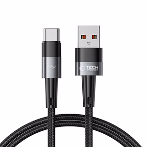 Tech-Protect UltraBoost USB-C / USB-C kabelis 66W 6A 1m - pilkas