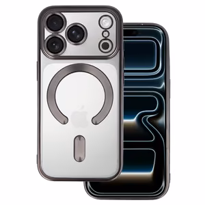 Metalinis Magsafe dėklas iPhone 17 Pro titanas