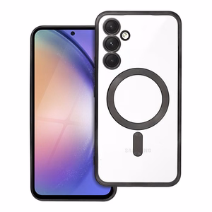 ELECTRO MAG COVER magnetinis dėklas telefonui, suderinamas su MagSafe, skirtas SAMSUNG A54, juodas