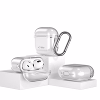 Tech-Protect FLEXAir dėklas Apple AirPods 4 - skaidrus
