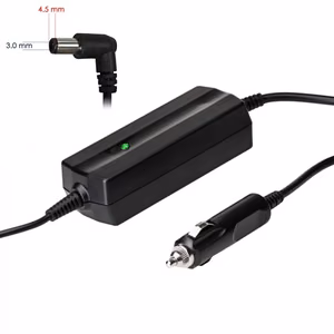 Automobilinis įkroviklis nešiojamam kompiuteriui Akyga AK-ND-76 (19.5V /2.31A 45W 4.5 x 3.0mm + pin) HP 1.2m