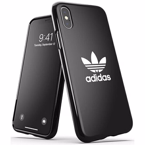 Adidas OR Snap dėklas Trefoil iPhone X / XS - juodas