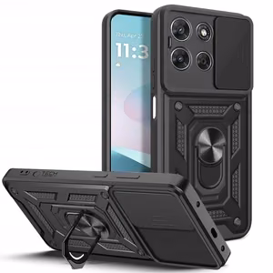 Tech-Protect CamShield Pro dėklas skirtas Motorola Moto G67 / G77 - juodas