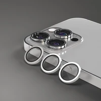 Etteri kameros lęšio apsauga iPhone 15 Pro / 15 Pro Max titano pilka