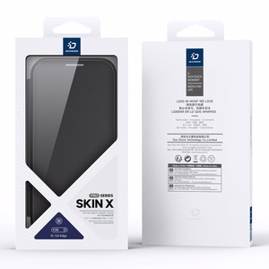 Чехол-кошелёк Dux Ducis Skin X Pro совместимый с MagSafe для Samsung S25 Edge чёрный