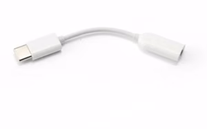 Garso adapteris Xiaomi B41121W32 iš USB-C į 3.5mm baltas