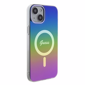 Guess IML Vaivorykštinis Magnetinis dėklas telefonui iPhone 15 Plus / 14 Plus 6.7" - įvairiaspalvis