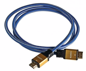 HDMI laidas iBox ITVFHD04 1,5 m HDMI Type A (standartinis) juodas, mėlynas, auksinis