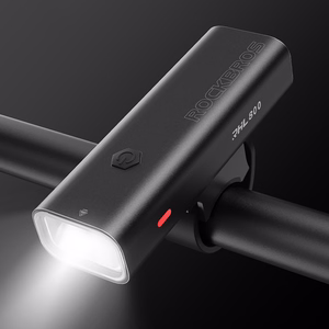 Rockbros 24710012001 priekinis dviračio žibintas 800 lm + USB-C - USB-A laidas - juodas