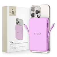 Tech-Protect PB31 MagSafe 10000mAh Išorinė baterija (f) - violetinė