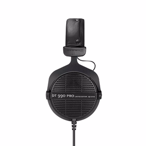 Beyerdynamic DT 990 PRO Black Limited Edition – studijinės ausinės, atviro tipo, 250 Ω, juodos (43000219)