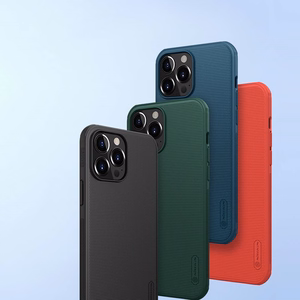 Nillkin Super Frosted Shield Pro dėklas, skirtas Apple iPhone 13 Pro Max, juodas
