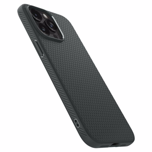 Spigen Liquid Air iPhone 15 Pro Max dėklas - tamsiai žalias