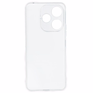 Galinė dėklas 2 mm tobulas Xiaomi Redmi 13 permatomas