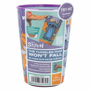 Disney Stitch Aloha Dropsafe neapverčiamas puodelis, 470 ml