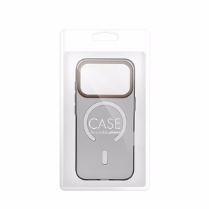 dėklas iPhone 16e (SE4 2025) / 17e Go oranžinis suderinamas su MagSafe juodas