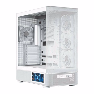 MODECOM kompiuterio korpusas Volcano AQ400 ARGB Midi Balta