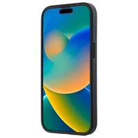 DKNY Quilted Stack Logo dėklas telefonui iPhone 15 - juodas