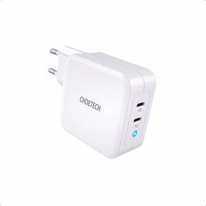 Kroviklis CHOETECH GaN 2xUSB Type-C: 100W, PD