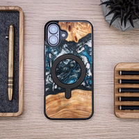 Bewood Unique dėklas for iPhone 16 Plus Planets Earth with MagSafe
