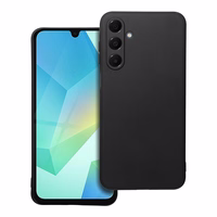 MATT dėklas telefonui SAMSUNG A16 5G / A16 4G juodas
