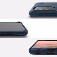 Ringke Onyx patvarus TPU dėklas Samsung Galaxy A72 4G tamsiai mėlynas (OXSG0039)