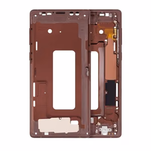 Vidurinis rėmelis Samsung N960 Note 9 (metalinis vario)
