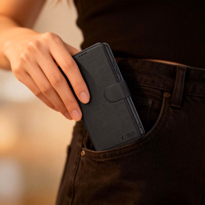 Tech-Protect Wallet dėklas Motorola Edge 70 5G, juodas