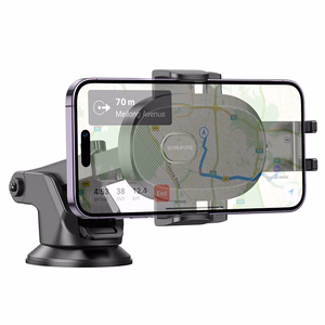 Automobilinis telefono laikiklis Borofone BH93 (dashboard) juodas