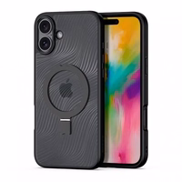 Dėklas Dux Ducis "Aimo Mag Stand" Apple iPhone 16 Plus juodas