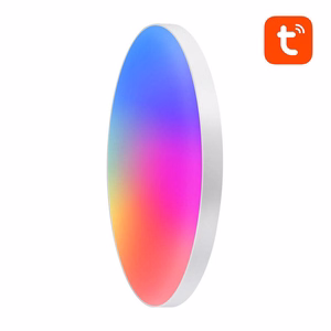Išmanusis lubinis šviestuvas 30 cm "Bluetooth" 16M RGBCW Gosund LB13 1600lm Tuya + nuotolinio valdymo pultas.