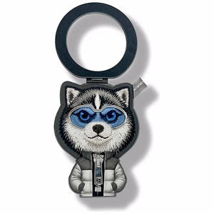 Nimmy Cool&Cute 2.0 Wolf magnetinis pakabukas juodas