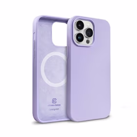 Crong Color Cover Magnetic - iPhone 14 Pro MagSafe dėklas (violetinis)