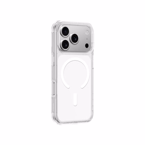 AmazingThing Titan Pro dėklas telefonui iPhone 17 Pro, suderinamas su MagSafe - permatomas