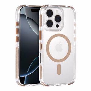 Tel Protect Strap Clear чехол для Iphone 17 Pro золотой