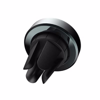 Automobilinis telefono laikiklis Devia Circle tvirtinamas į ventiliacijos groteles, magnetinis, juodas