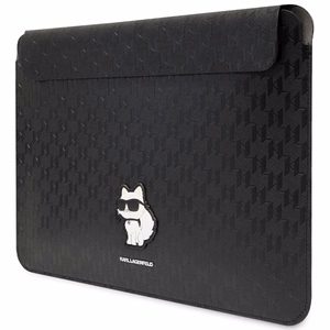 Karl Lagerfeld Saffiano Monograma Choupette dėklas 14" nešiojamam kompiuteriui - juodas