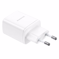 Įkroviklis Borofone BN9 35W 2xUSB-C baltas