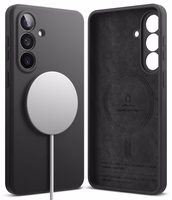 Ringke Silikoninis MagSafe Dėklas for Samsung Galaxy S26+ - juodas