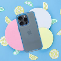 MATRIX CLEAR dėklas telefonui IPHONE 14 mėlynas