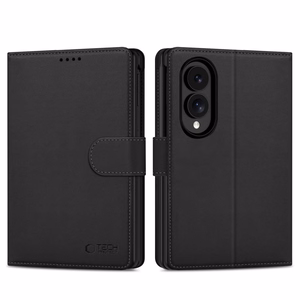 Tech-Protect Wallet dėklas Samsung Galaxy Z Fold 8, juodas