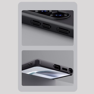 Nillkin Super Frosted Shield Pro Magnetinis dėklas telefonui su MagSafe Samsung S25 Ultra - Juodas