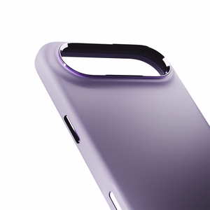 Pure Icon Magnetinis Pro skystas silikoninis dėklas iPhone 17 Air, MagSafe suderinamas, su kameros apsauga ir aliuminio mygtukais - rožinis